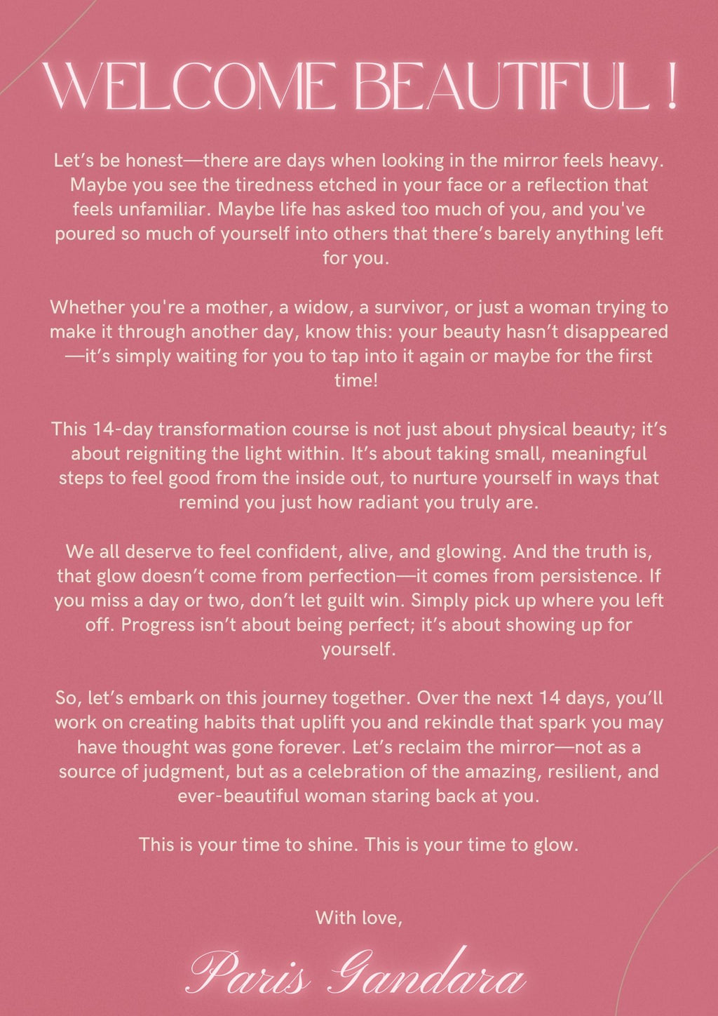 "Get Your Glow Back" Free Guide!