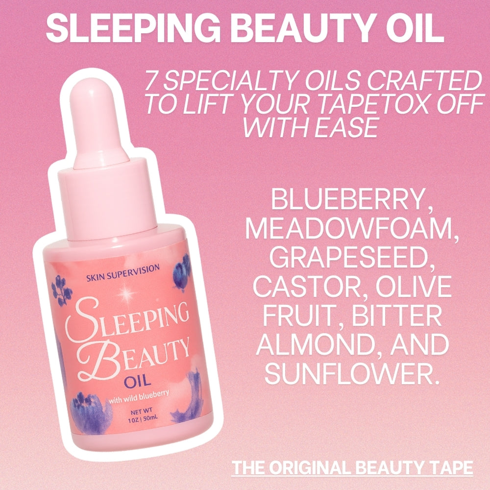 Sleeping Beauty Oil — TapeTox™ Remover with Wild Blueberry
